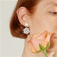 Earrings Rosso Prezioso Woman Sangallo in Silver 21004WAW - 21004WAW